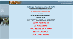 Desktop Screenshot of cottagerestaurantandcafe.com